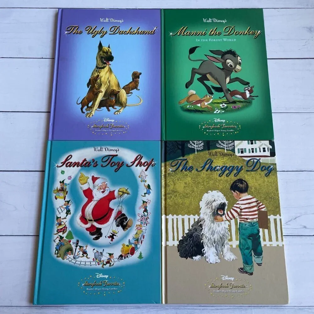 Vintage‎ Disney Storybook Favorites Reader's Digest Young Families Kids Books